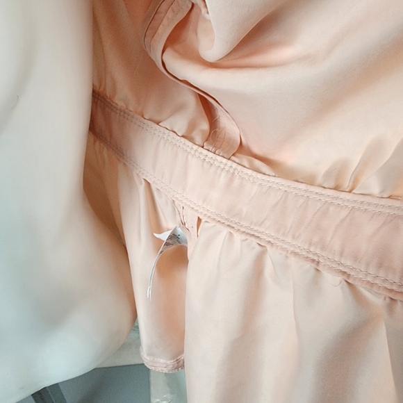 Banana Republic Balletcore Feminine Spftgir Peplum Jacket Blush Pink Size Medium - Picture 13 of 16